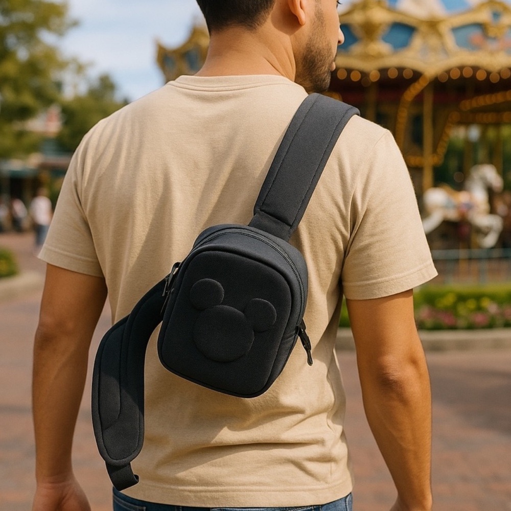Mickey Mouse Black Camara Bag